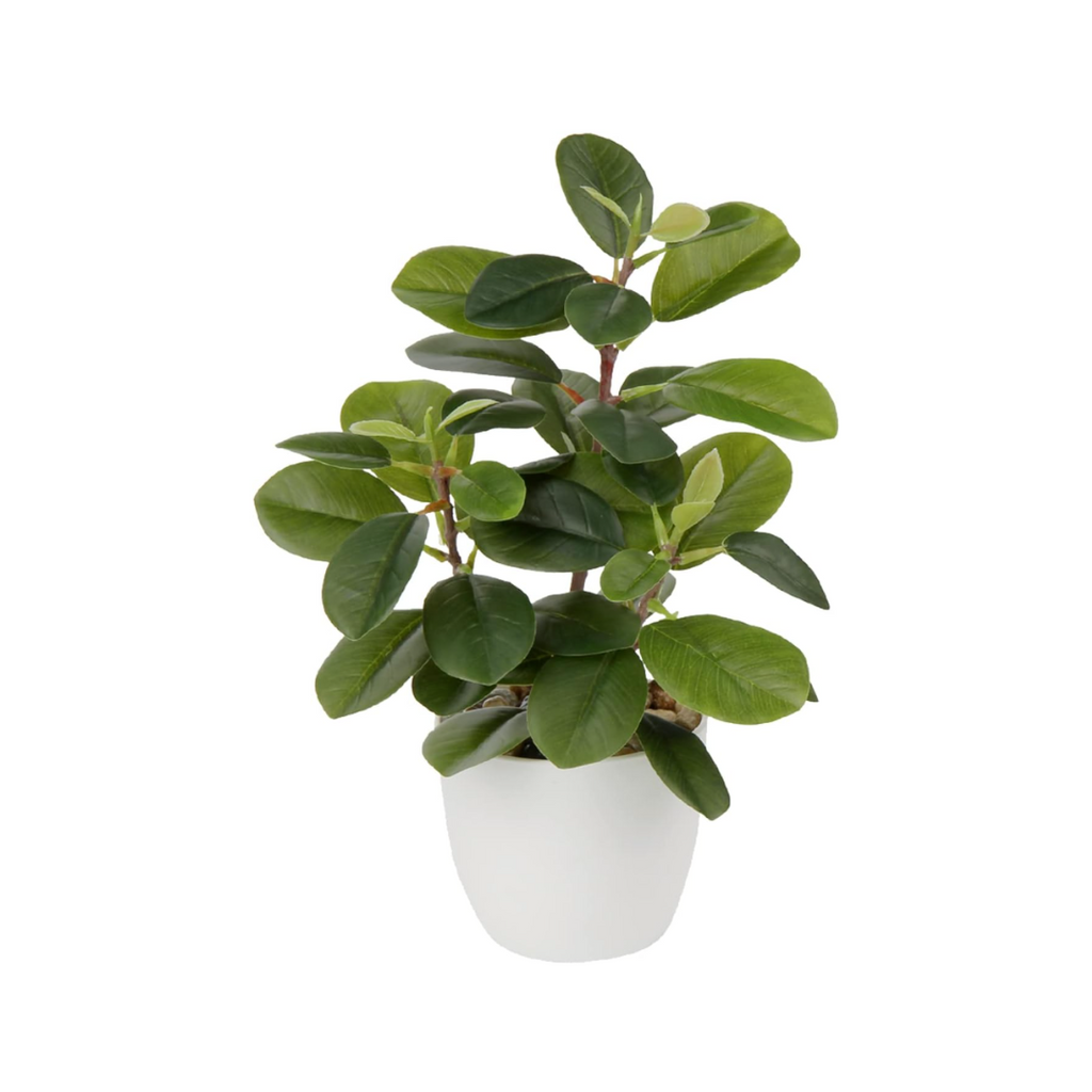 28cm Kunstpflanzen im Topf für Heimdekoration Künstliche Zimmerpflanze Camellia, Blumenarrangements Heim- und Büro Dekoration Desktop Bonsai
