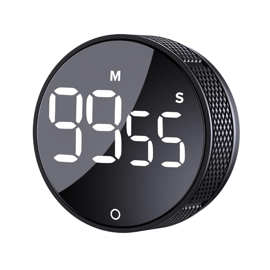 AVINIA Küchentimer Große LED Magnetischer Digitaler Countdown Countup Timer Visuelle Timer