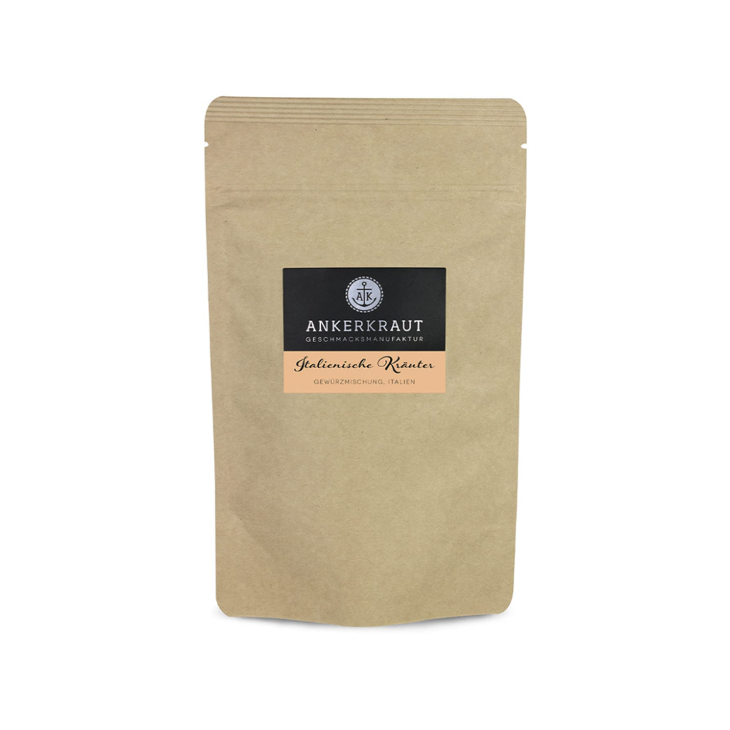 Ankerkraut Italienische Kräuter, mediterranes Universalgewürz für Pasta, Pizza und Salate, 55g im aromadichten Beutel
