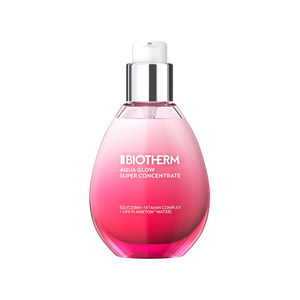 Biotherm Aqua Glow Super Concentrate Tagespflege, feuchtigkeitsspendende Tagescreme mit Life Plankton und Vitamin C