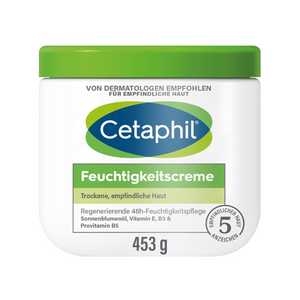 Cetaphil Feuchtigkeitscreme, 453g, Für trockene, empfindliche Haut