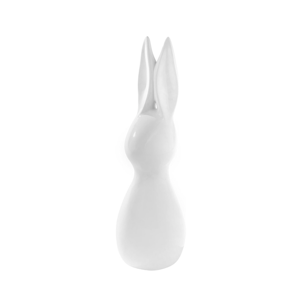 Deko Hase 39 cm Weiß I Schöne Osterdekoration