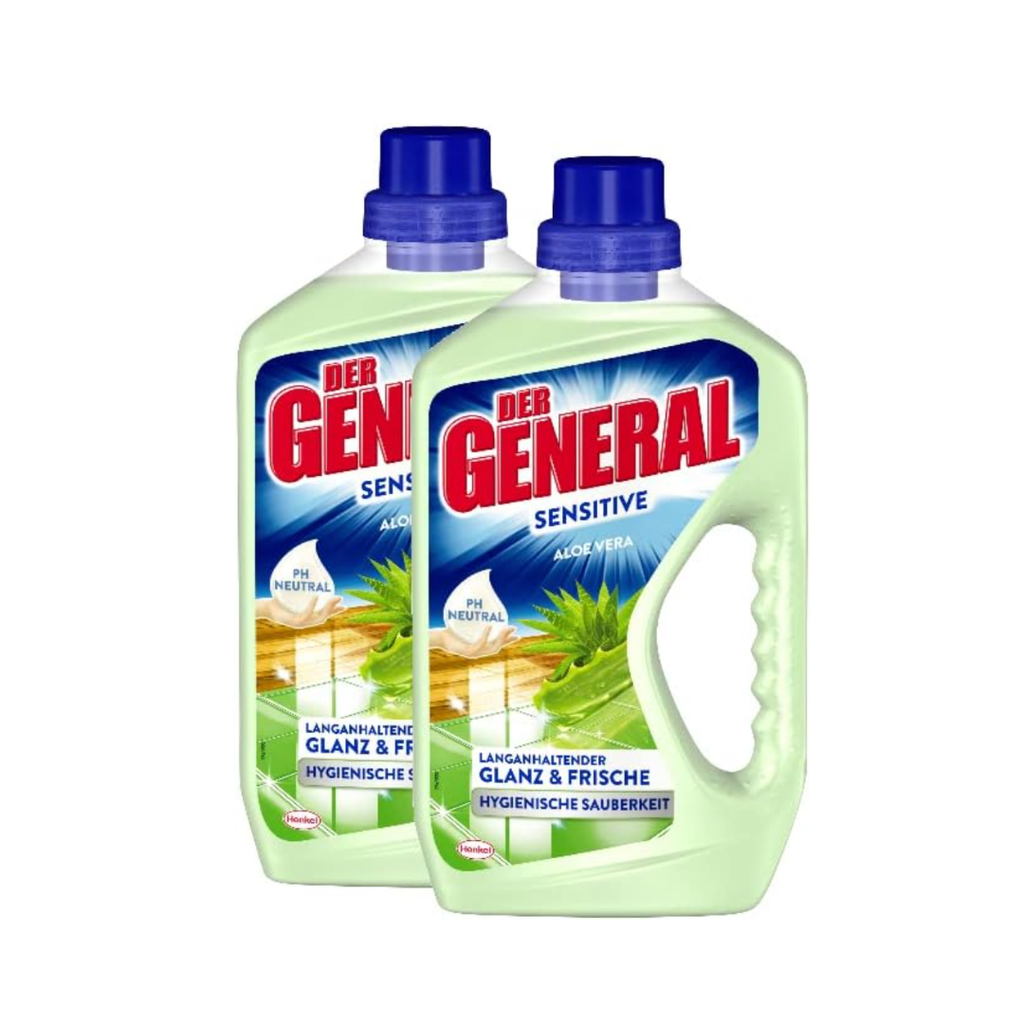 Der General Aloe Vera, Allzweckreiniger, 2er Pack (2 x 750 ml)
