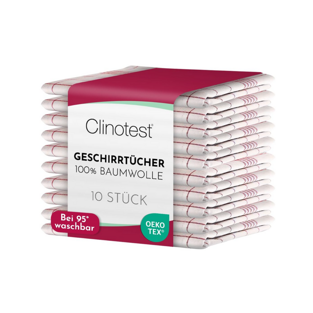 Geschirrtücher Baumwolle – 10er Set