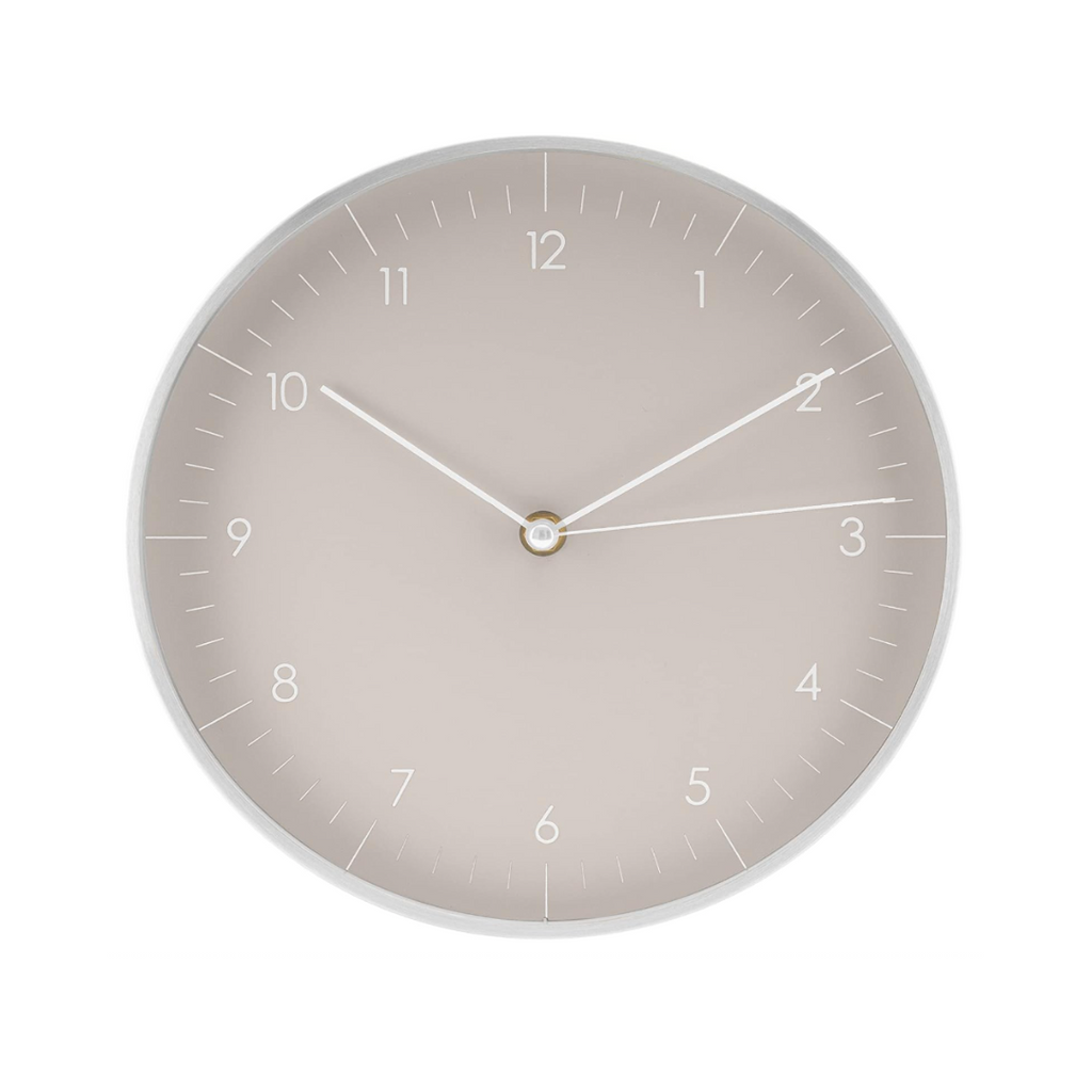 LUUK LIFESTYLE Quarz Wanduhr ohne Ticken in modernem minimalistischem Design