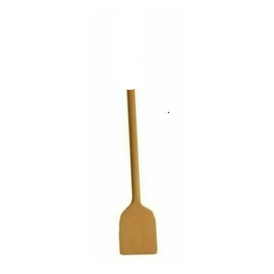 Pfannenwender aus Buche mit rundem Stiel, ca. 32 cm lang