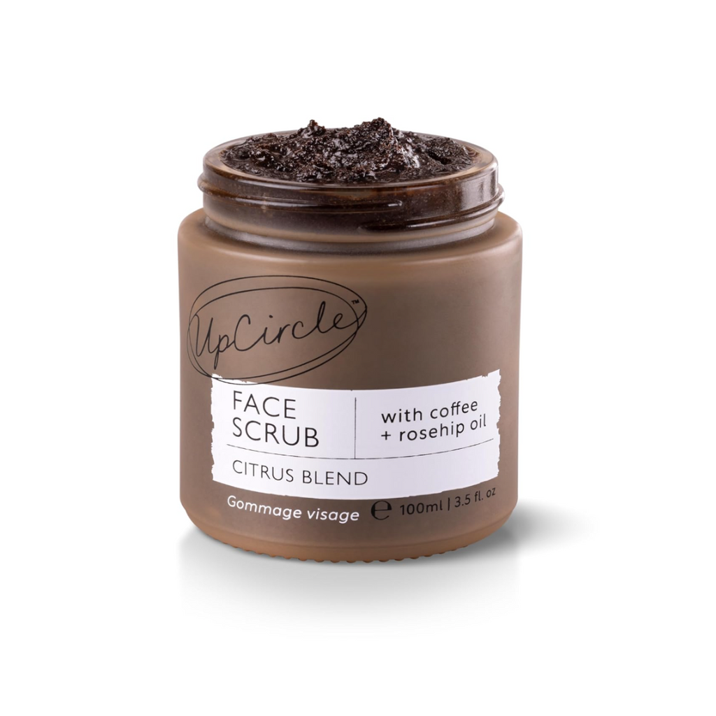 UpCircle Kaffee-Gesichtspeeling – Zitrusmischung für normale und trockene Haut 100 ml