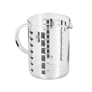 WMF Gourmet Messbecher Glas 1l
