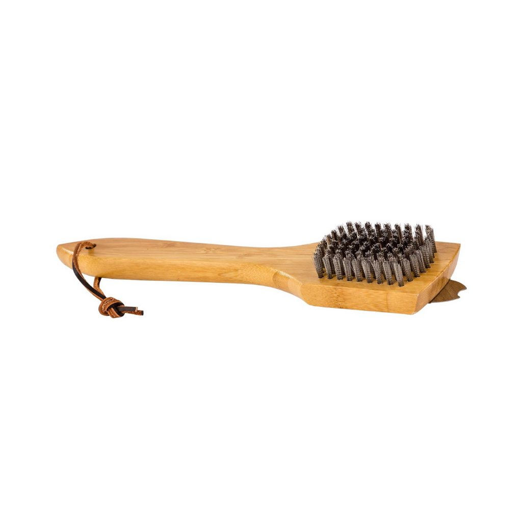 Weber 6463 Grillbürste mit Bambus-Holzgriff, 30 cm