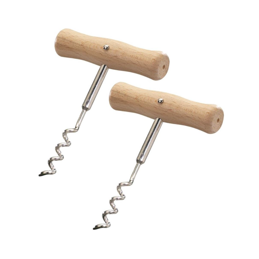 Westmark 2 Korkenzieher, Wendel mit Seele, Länge: 10,4 cm