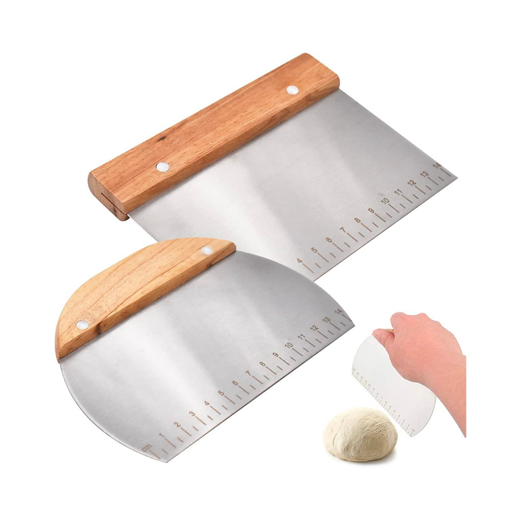 DBAILY Teigschaber mit Holzgriff