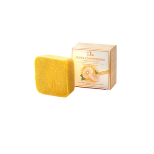 Festes Körperpeeling "Fresh-Orange" mit Bio-Schafsmilch 150g