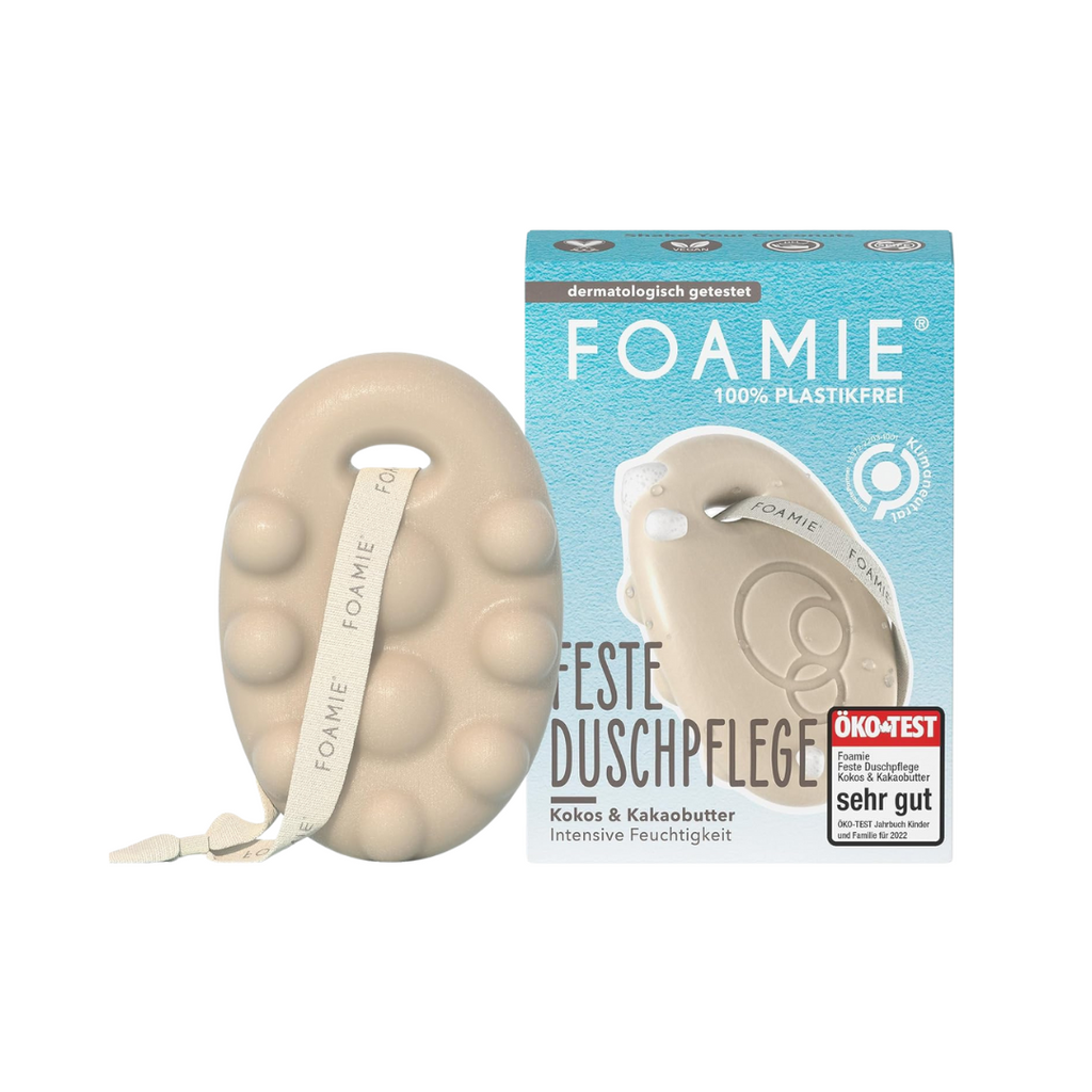 Foamie - Festes Duschgel mit Kokos & Kakaobutter