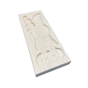Spekulatiusmodel, 15x19cm 1 Bild, Nikolaus