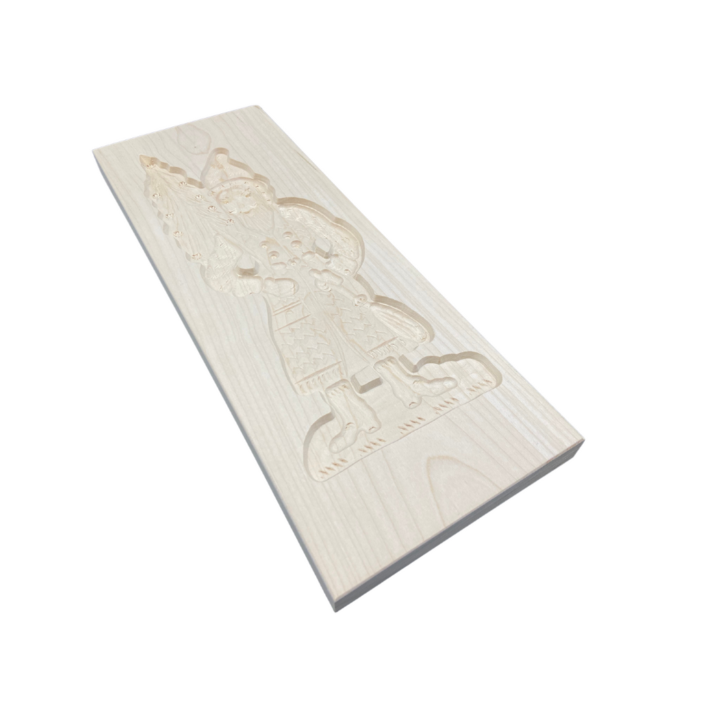Spekulatiusmodel, 34x13cm, Nikolaus