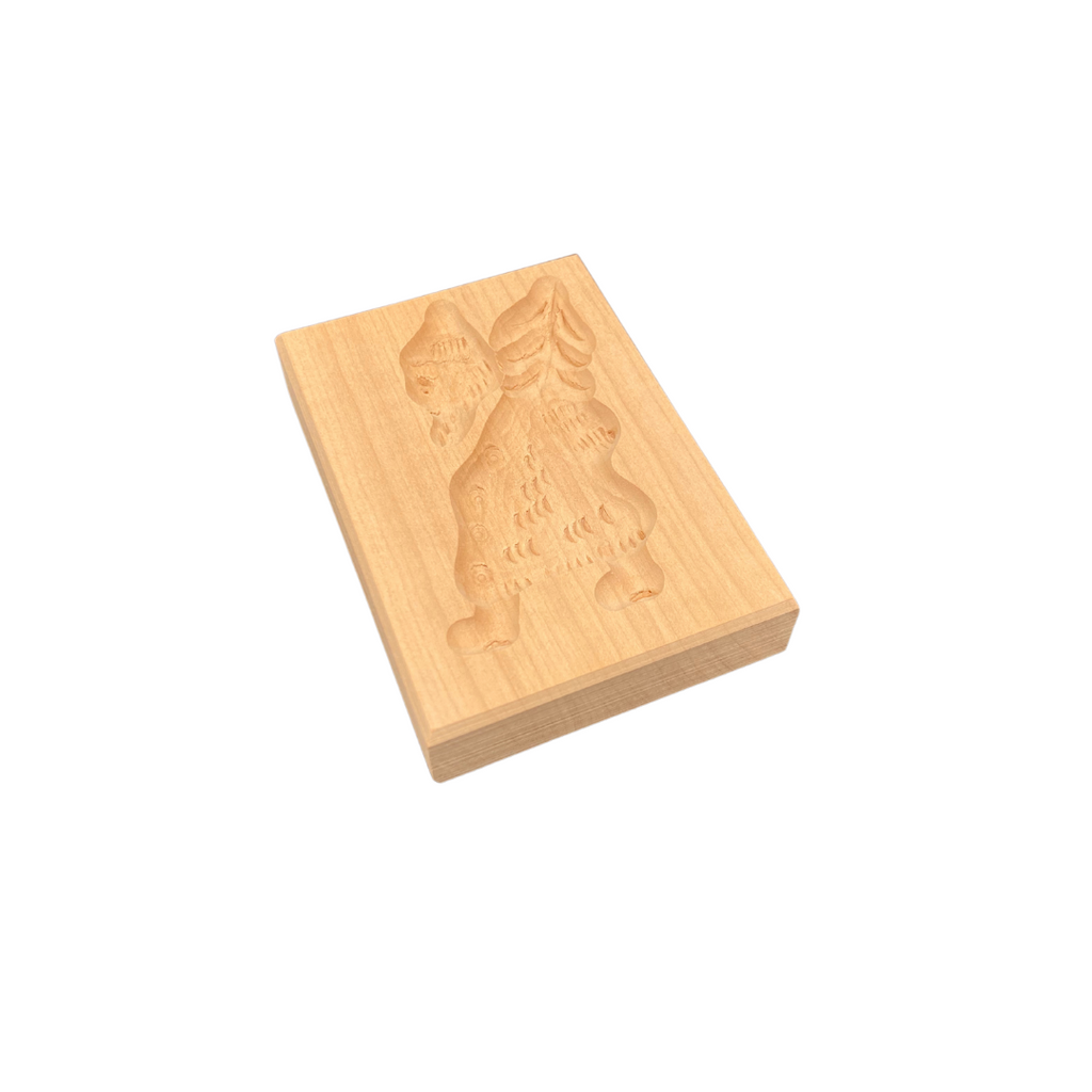 Die Holzwarenfabrik- Springerlesmodel, Birnbaum 7x5 cm/1 Bild Motiv Weihnachtsmann