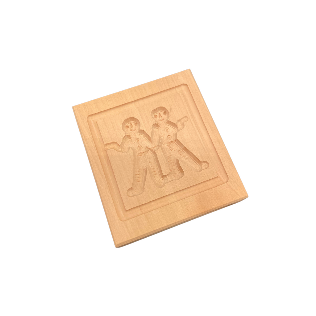 Die Holzwarenfabrik- Springerlesmodel, Birnbaum 7x7 cm/1 Bild Motiv Sternzeichen Zwillinge