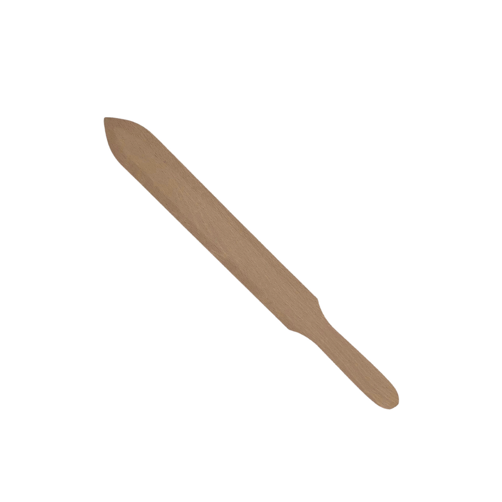 Die Holzwarenfabrik Crepemesser Seitliche Ansicht