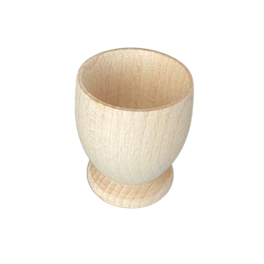 Eierbecher glatt von Die Holzwarenfabrik 