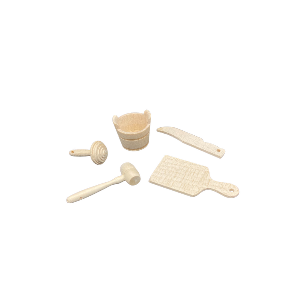 Die Holzwarenfabrik Miniaturen Set 5-teilig