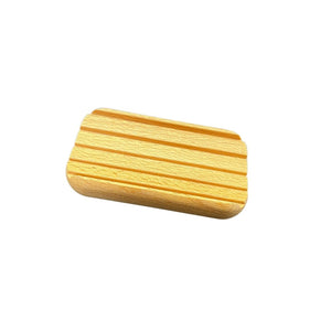 Seifenablage, Buche gerundet